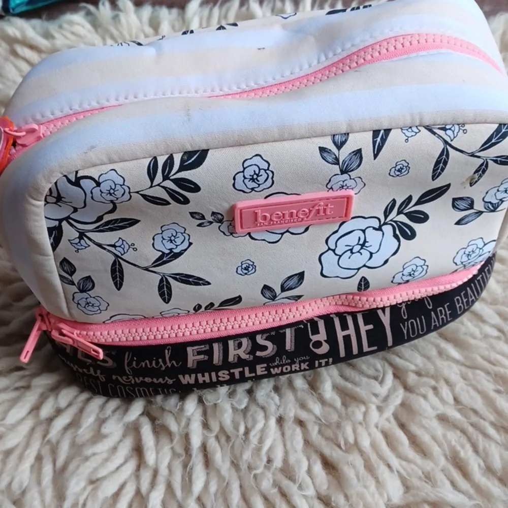 Benefit cosmetic bag